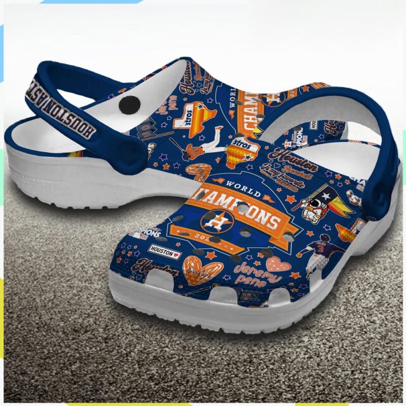 MLB Houston Astros Crocs Shoes Houston Astros Team Gifts For Men Women And Kids