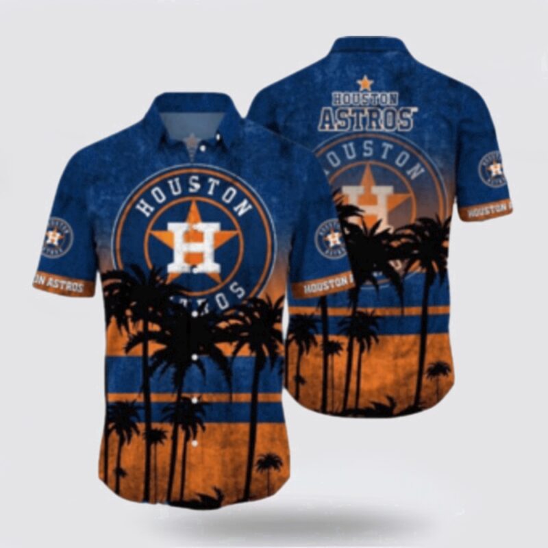 MLB Houston Astros Hawaiian Shirt Surfing In Style With The Super Cool For Fans