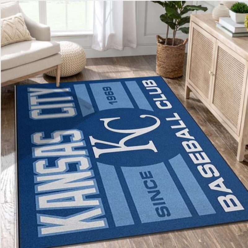 MLB Kansas City Royals Area Rug Carpet Kitchen Rug Home US Decor