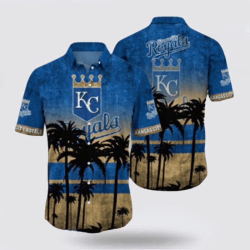 MLB Kansas City Royals Hawaiian Shirt Dive Into Tropical Style For Fans