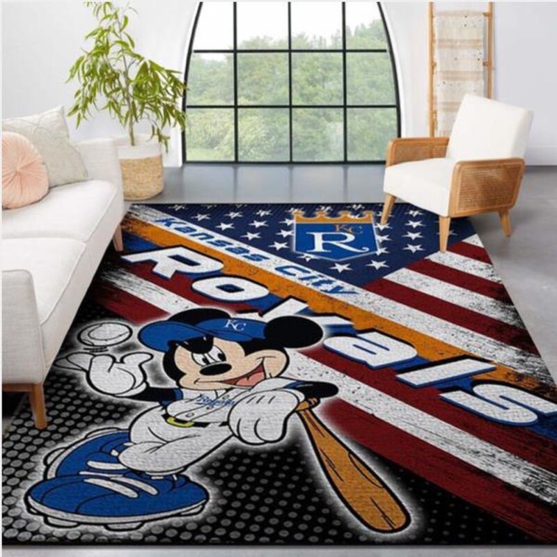 MLB Kansas City Royals Logo Mickey Us Style Nice Gift Home Decor