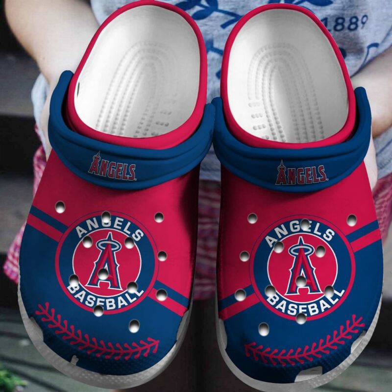 MLB Los Angeles Angels Crocs Clog Baseball For Fan Baseball