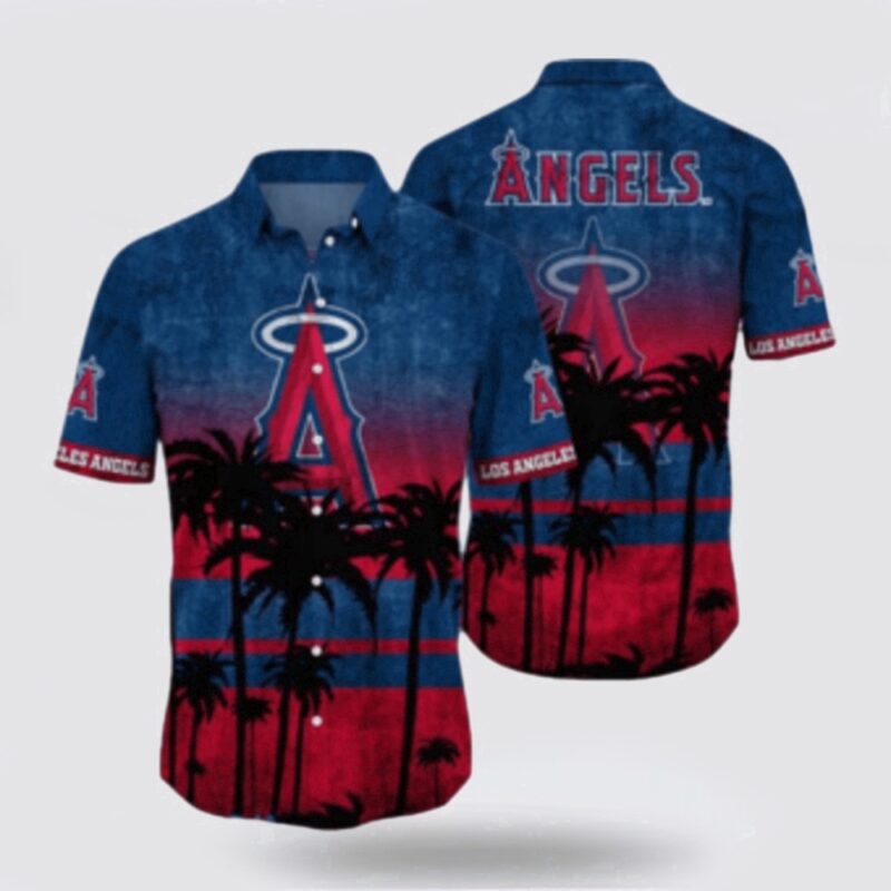 MLB Los Angeles Angels Hawaiian Shirt Perfect Fusion Baseball And Hawaiian Style For Fans