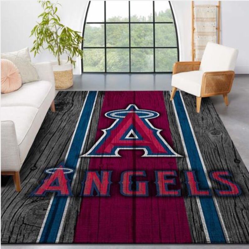 MLB Los Angeles Angels Logo Wooden Style Style Nice Gift Home Decor