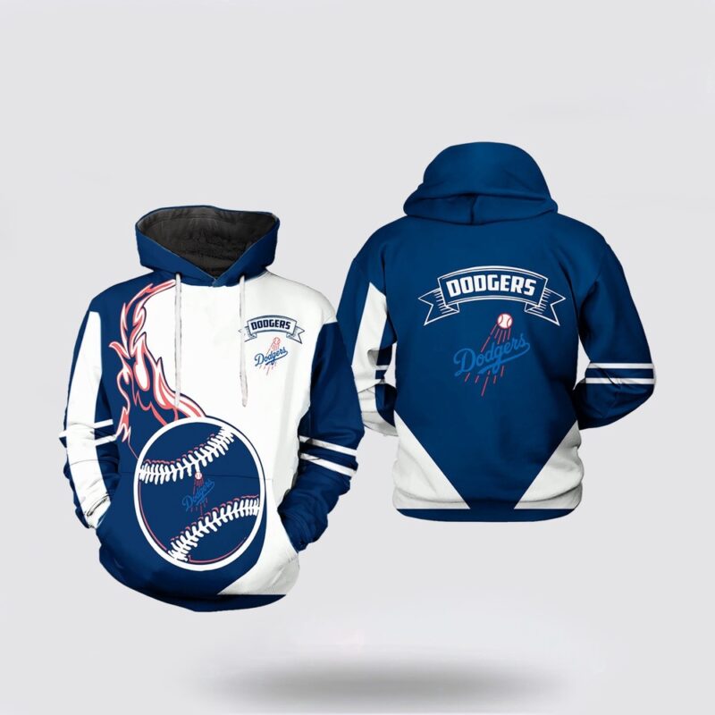 MLB Los Angeles Dodgers 3D Hoodie Classic For Fan MLB