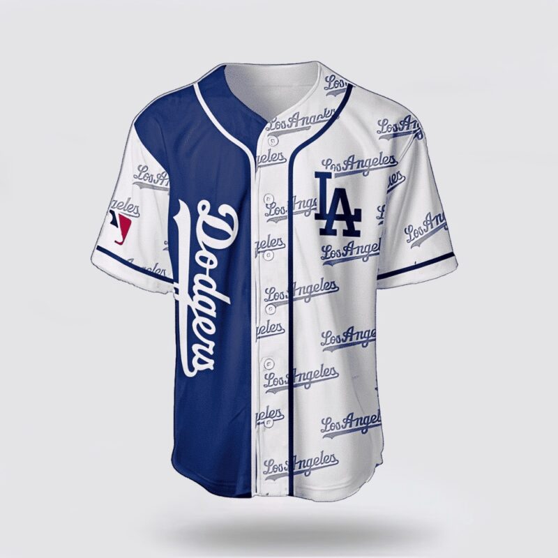 MLB Los Angeles Dodgers Baseball Jersey Custom Name & Number For Fans Jersey