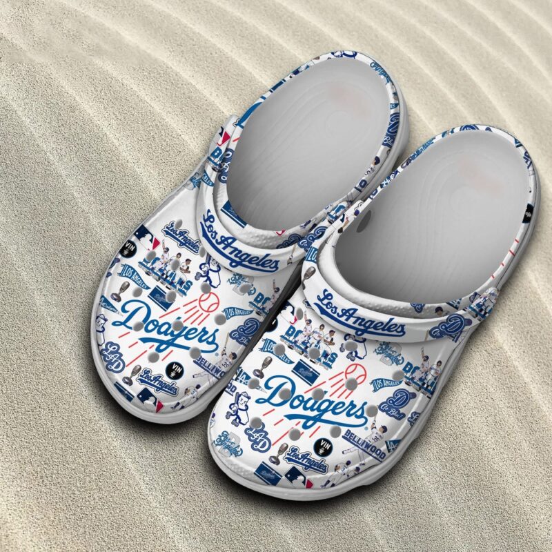 MLB Los Angeles Dodgers Crocs Shoes Los Angeles Dodgers Merchandise For Men Women And Kids