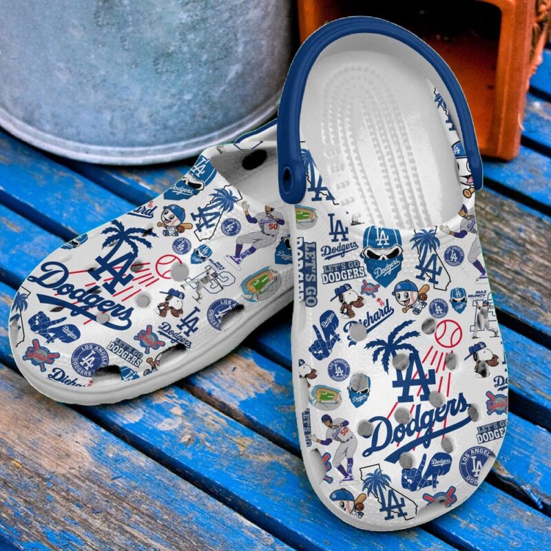 MLB Los Angeles Dodgers Crocs Shoes Los Angeles Dodgers Shoes For Men Women And Kids