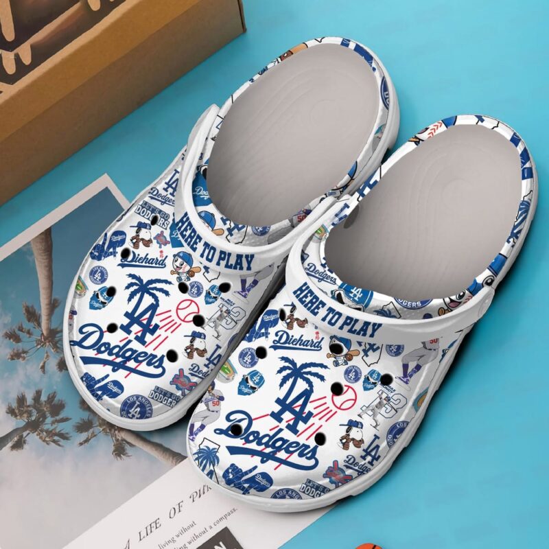 MLB Los Angeles Dodgers Crocs Shoes Los Angeles Dodgers Team Gifts For Men Women And Kids