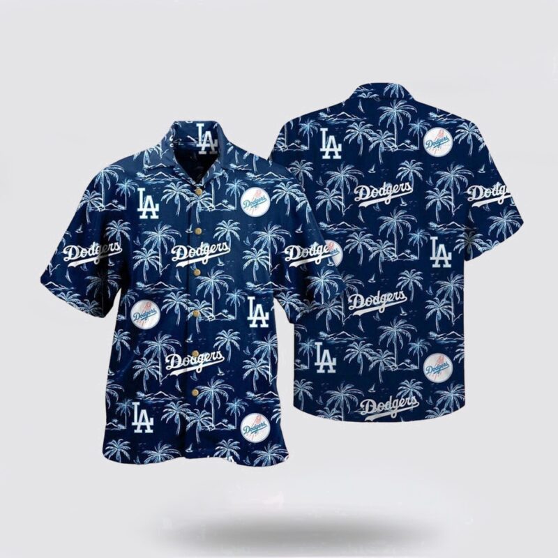 MLB Los Angeles Dodgers Hawaiian Shirt Coconuts Pattern For Fan MLB