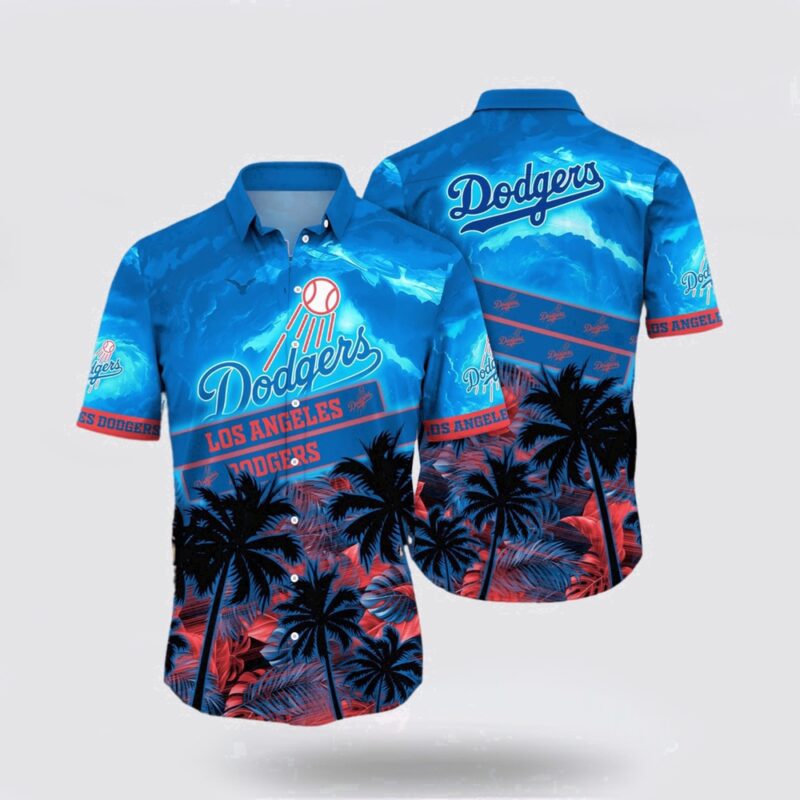 MLB Los Angeles Dodgers Hawaiian Shirt Immerse Yourself In Tropical Style For Fans