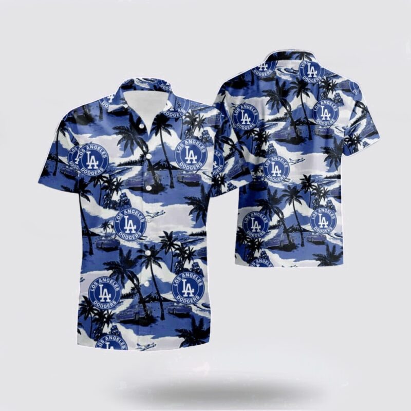 MLB Los Angeles Dodgers Hawaiian Shirt Swaying With Palms Reveals The Charm Of Exotic Clothing For Fans