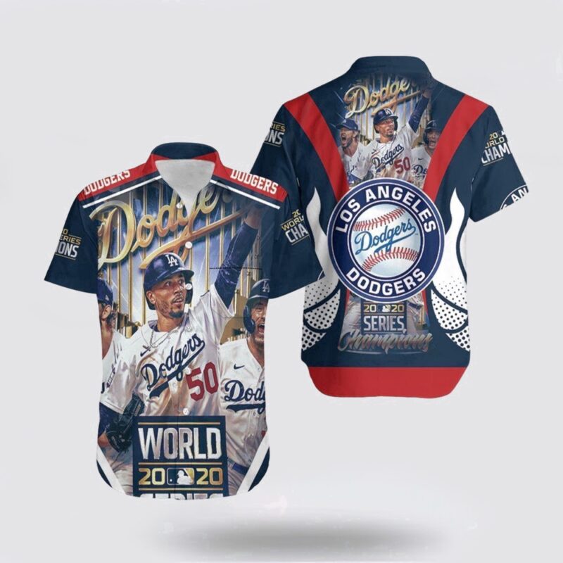 MLB Los Angeles Dodgers Hawaiian Shirt World Series 2020 Champions For Fan MLB