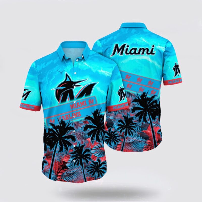 MLB Miami Marlins Hawaiian Shirt Explore Ocean Vibes With The Unique For Fans