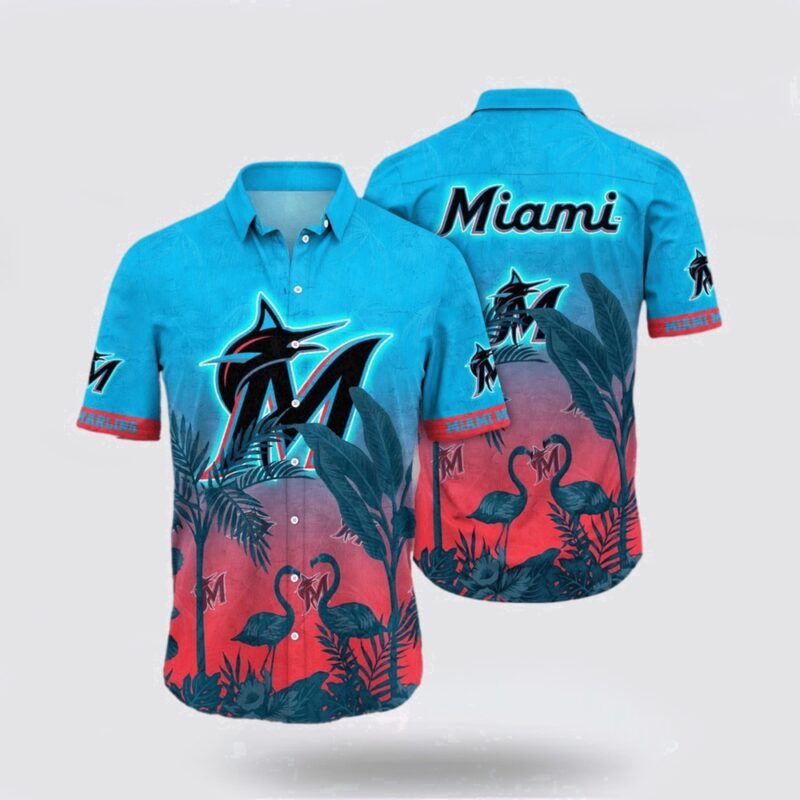 MLB Miami Marlins Hawaiian Shirt From The Tropics To Your Wardrobe For Fans