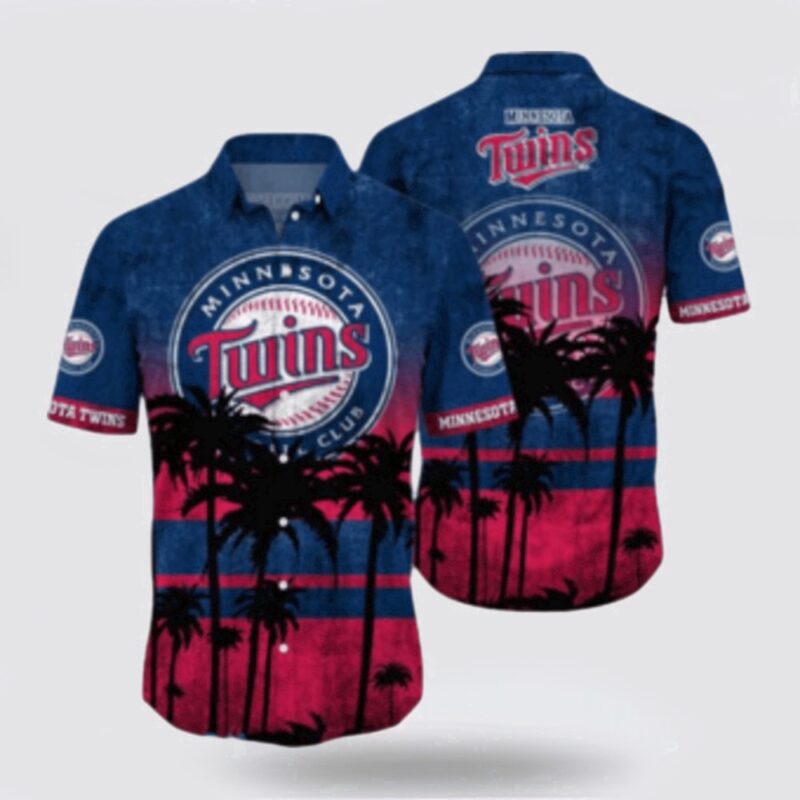 MLB Minnesota Twins Hawaiian Shirt Welcome Summer Full Of Energy With Tropical Fashion Outfits For Fans