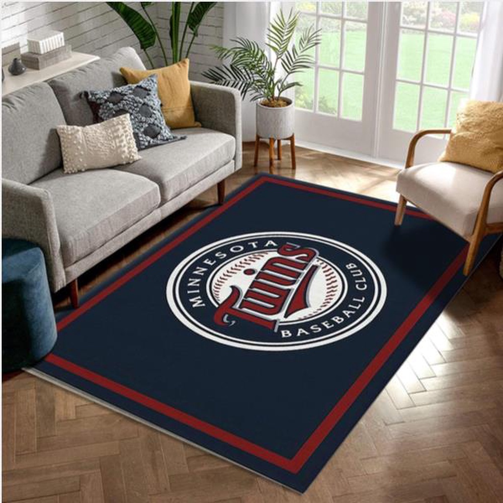 MLB Minnesota Twins Imperial Spirit Rug Area Rug Kitchen Rug Family Gift US Decor