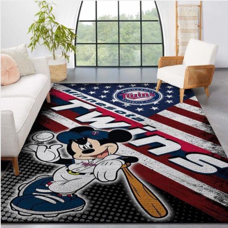 MLB Minnesota Twins Logo Mickey Us Style Nice Gift Home Decor