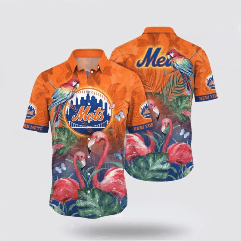 MLB New York Mets Hawaiian Shirt Discover The Unique Essence Of Summer With Stylish Coastal Fashion For Fans