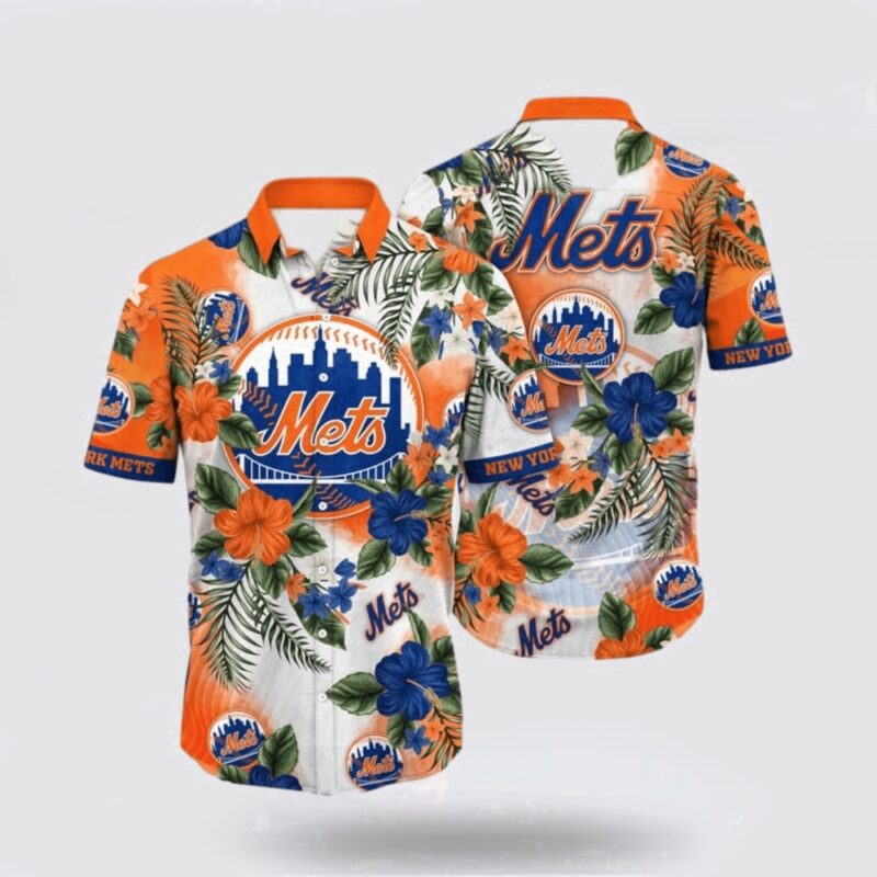 MLB New York Mets Hawaiian Shirt Let Your Imagination Run Wild This Summer For Fans