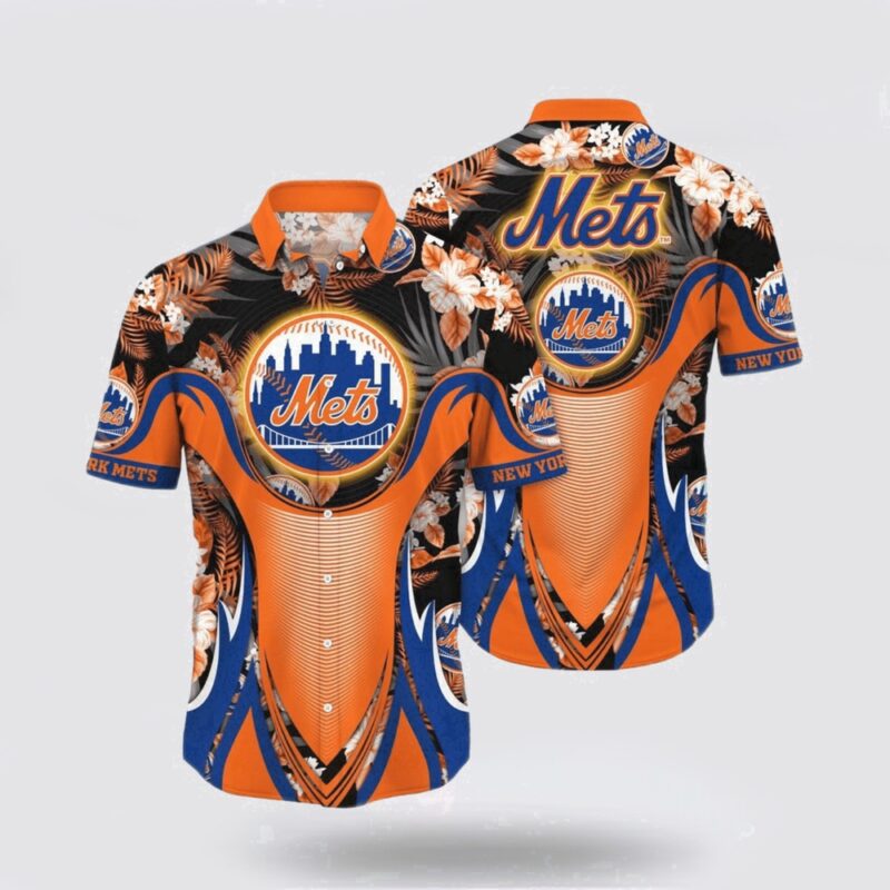 MLB New York Mets Hawaiian Shirt The Perfect Combination Of Baseball For Fans