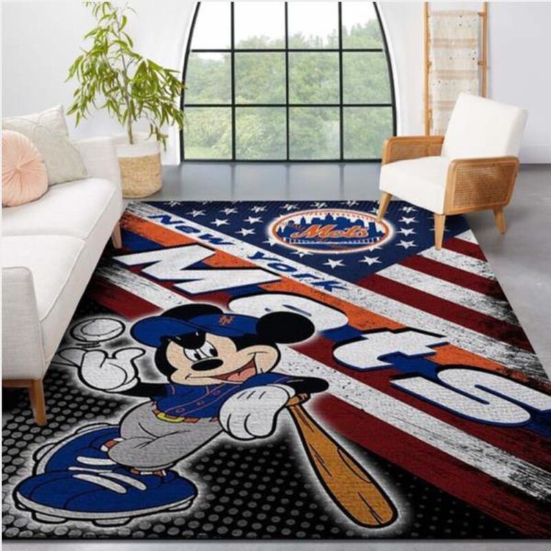 MLB New York Mets Logo Mickey Us Style Nice Gift Home Decor