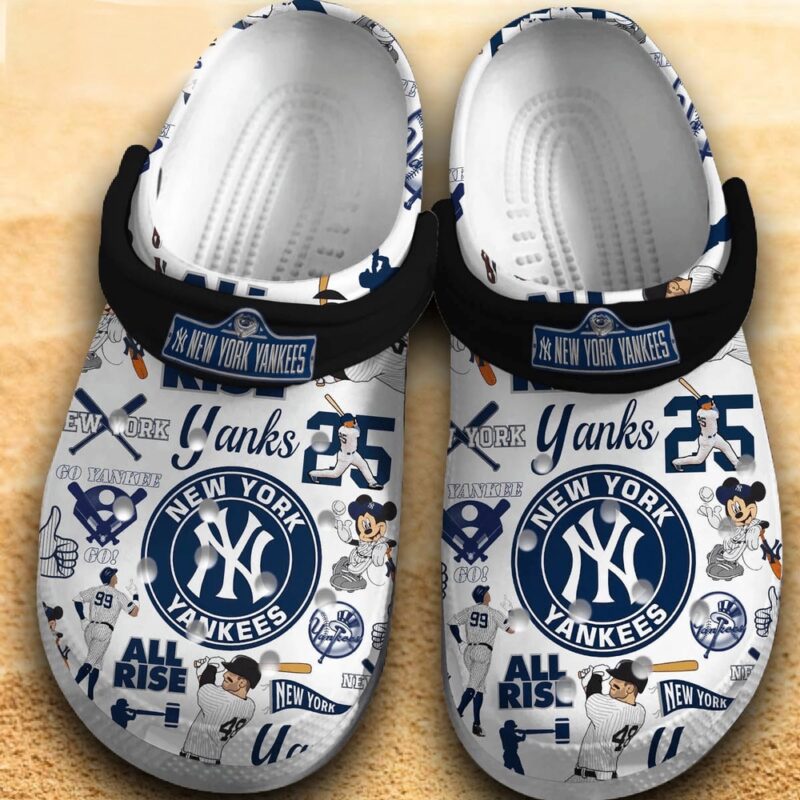 MLB New York Yankees Crocs Shoes Yankees Gifts For Men Women And Kids