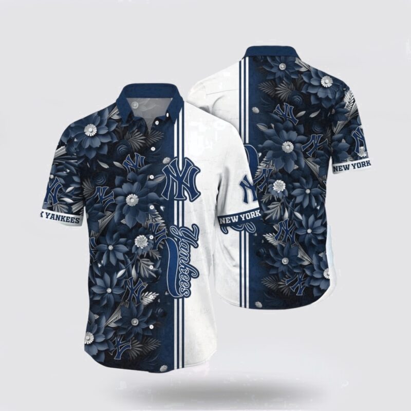 MLB New York Yankees Hawaiian Shirt From The Tropics To Your Wardrobe For Fans