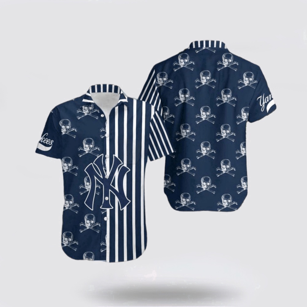 MLB New York Yankees Hawaiian Shirt Let Your Imagination Run Wild This Summer With Eye-Catching For Fans