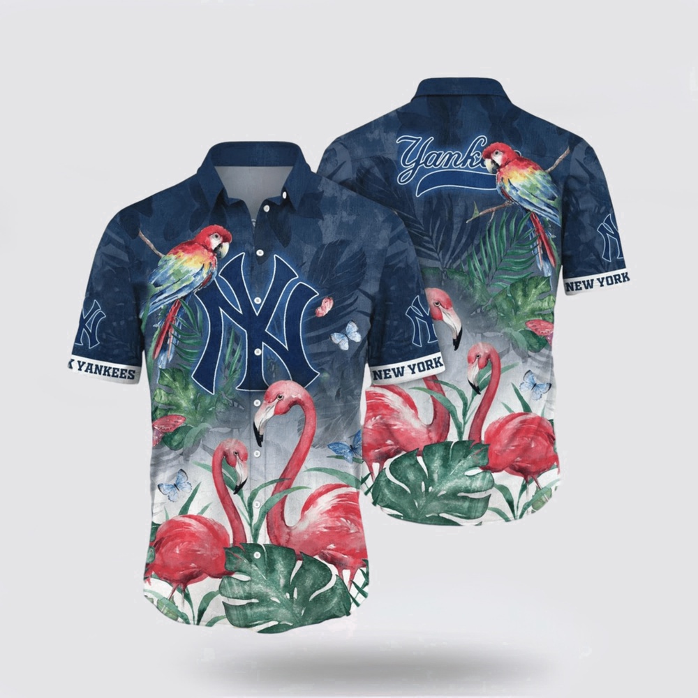 MLB New York Yankees Hawaiian Shirt Let Your Imagination Soar In Summer With Eye-Catching For Fans