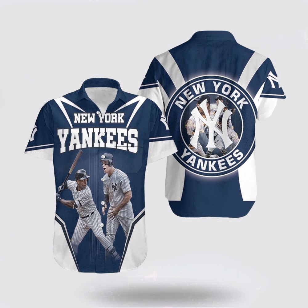 MLB New York Yankees Hawaiian Shirt Mccutchen Aaron Judge For Fan MLB