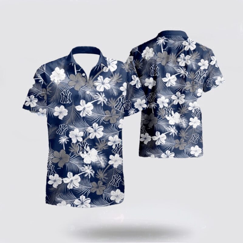 MLB New York Yankees Hawaiian Shirt Perfect Fusion Baseball And Hawaiian Style For Fans