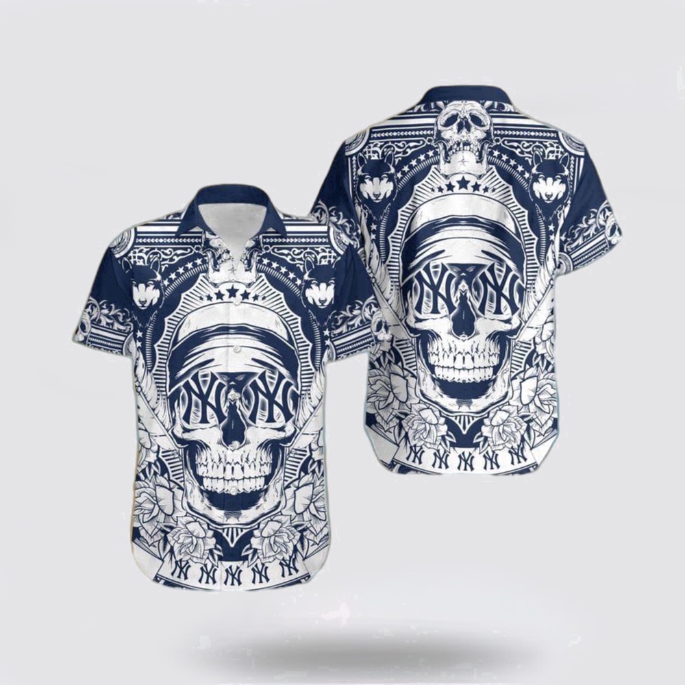 MLB New York Yankees Hawaiian Shirt The Perfect Combination Of Baseball For Fans