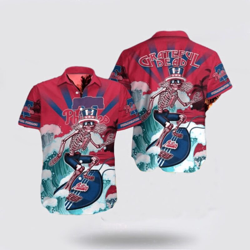 MLB Philadelphia Phillies Hawaiian Shirt Sunny Fashion Shine In The Trendy Coastal Collection For Fans