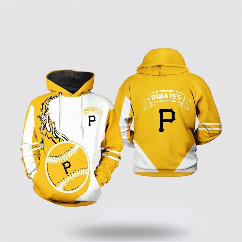 MLB Pittsburgh Pirates 3D Hoodie Classic For Fan MLB