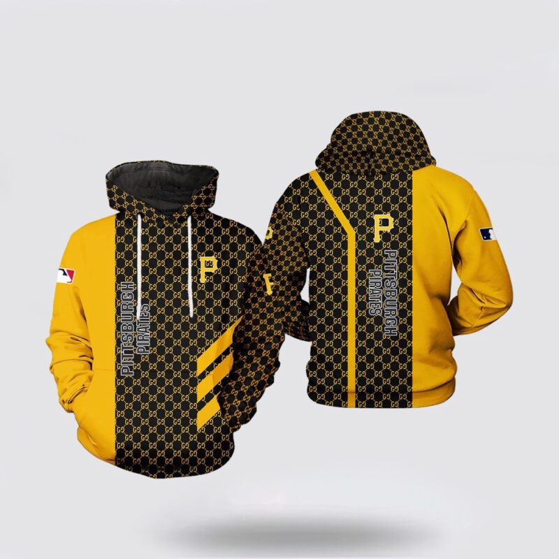 MLB Pittsburgh Pirates 3D Hoodie Set Your Spirit Free For Fan MLB