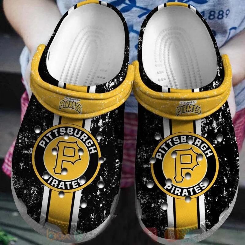 MLB Pittsburgh Pirates Crocs Clog Shoes For Fans
