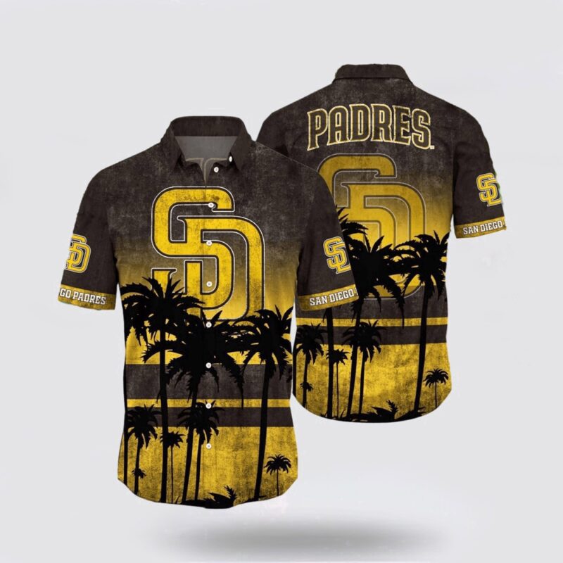MLB San Diego Padres Hawaiian Shirt Feel The Aloha Spirit With The Charming Coastal Collection For Fans