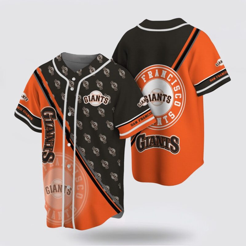 MLB San Francisco Giants Baseball Jersey Simple Design For Fans Jersey