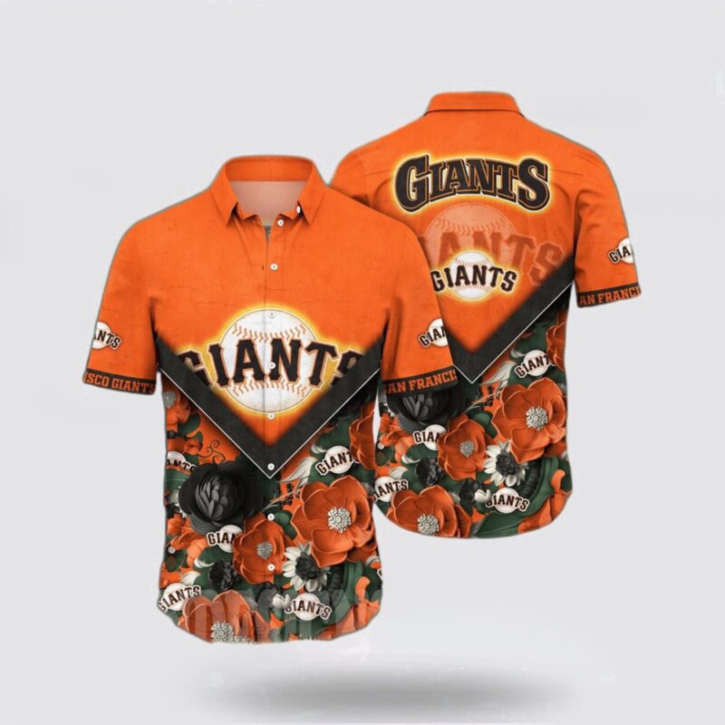 MLB San Francisco Giants Hawaiian Shirt Chic Coastal Vibes Rock Your Summer With Stylish Outfits For Fans