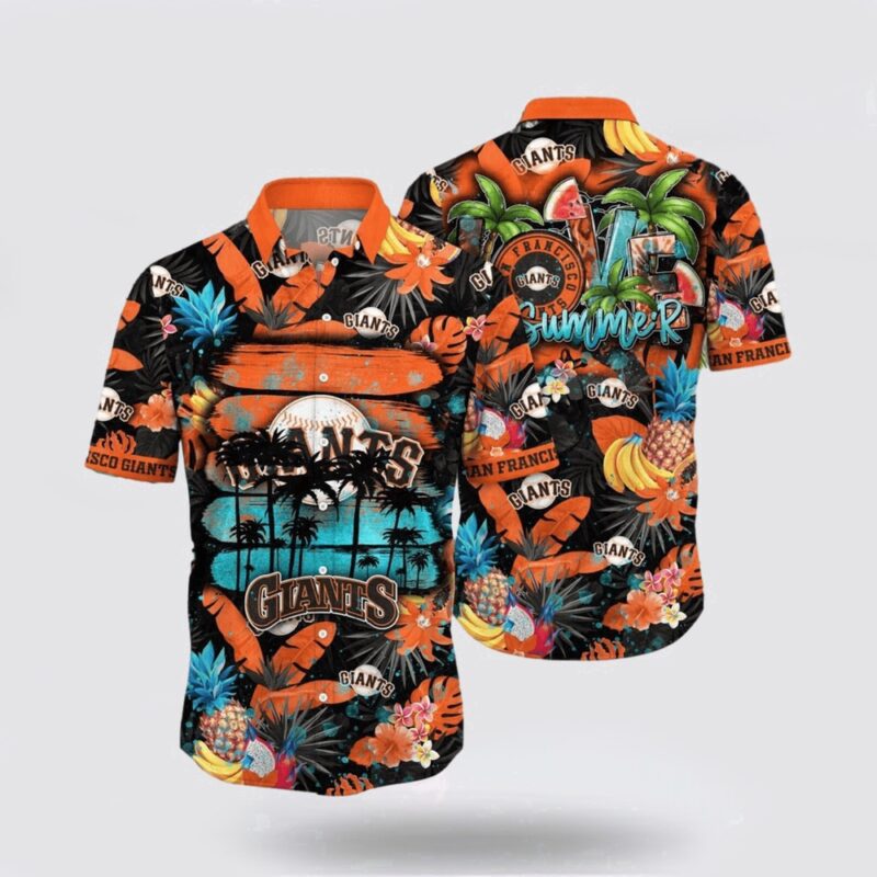 MLB San Francisco Giants Hawaiian Shirt Explore Ocean Vibes With The Unique For Fans