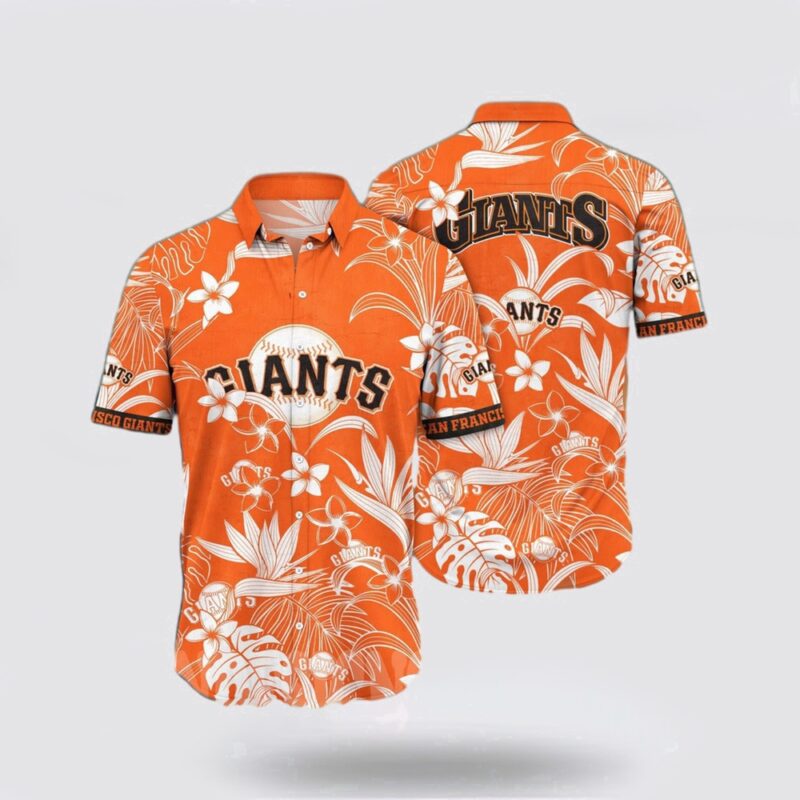 MLB San Francisco Giants Hawaiian Shirt Immerse Yourself In The Sea Breeze For Fans