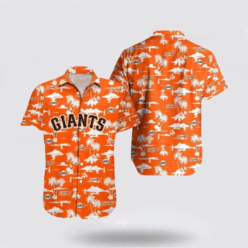 MLB San Francisco Giants Hawaiian Shirt Surfing In Style With The Super Cool For Fans
