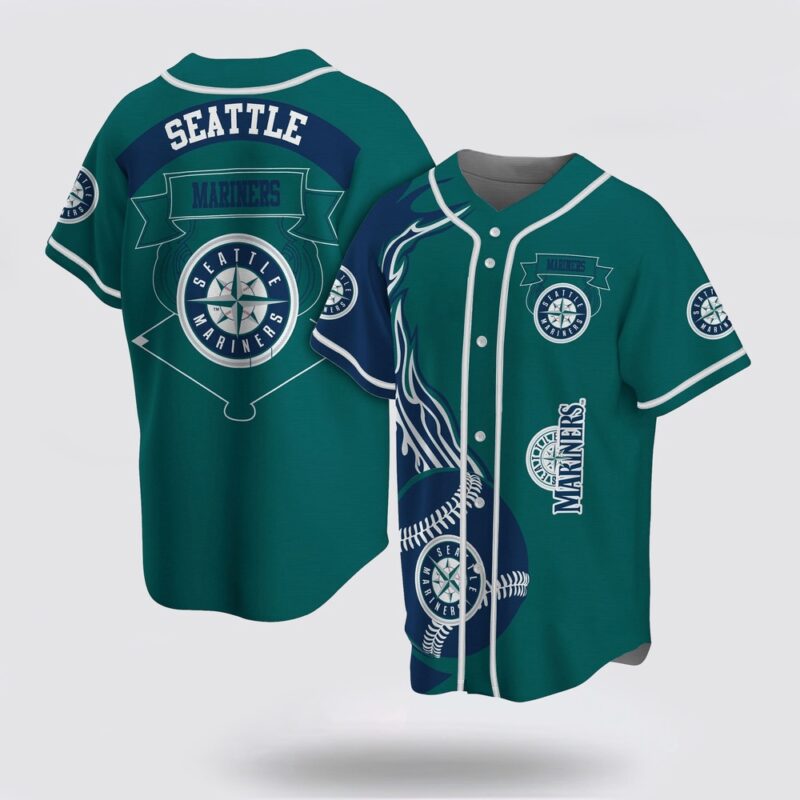 MLB Seattle Mariners Baseball Jersey Classic For Fans Jersey
