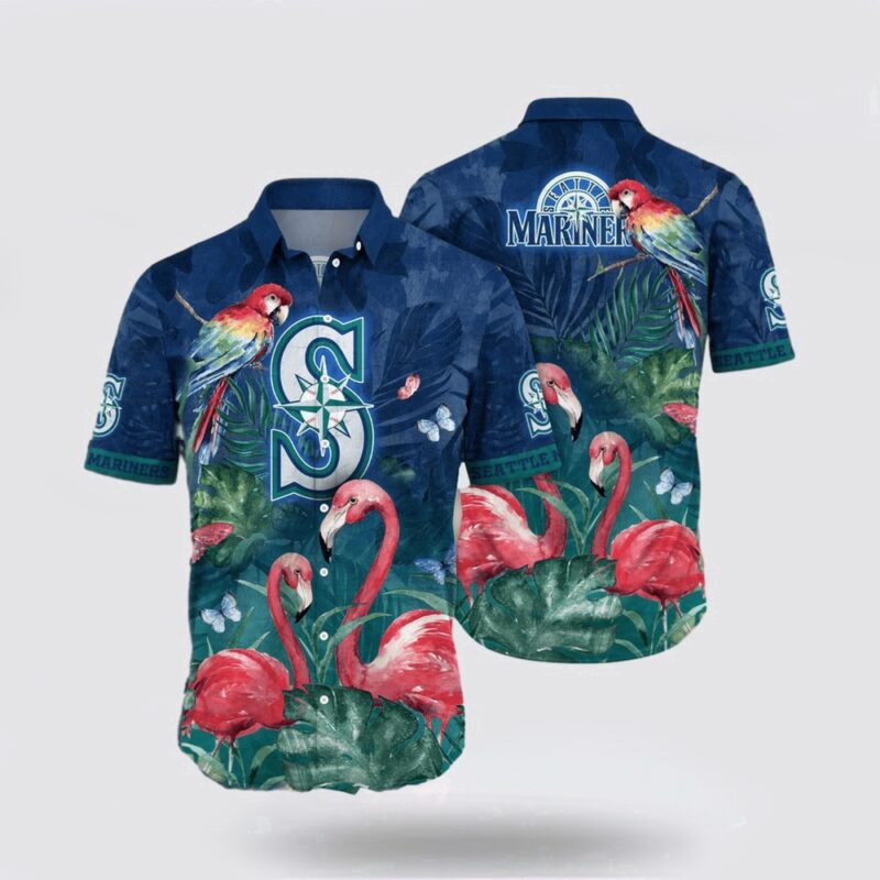 MLB Seattle Mariners Hawaiian Shirt Let Your Imagination Soar In Summer With Eye-Catching For Fans