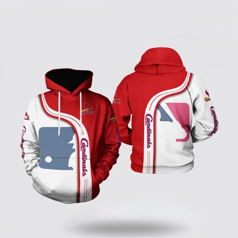 MLB St. Louis Cardinals 3D Hoodie Team For Fan MLB