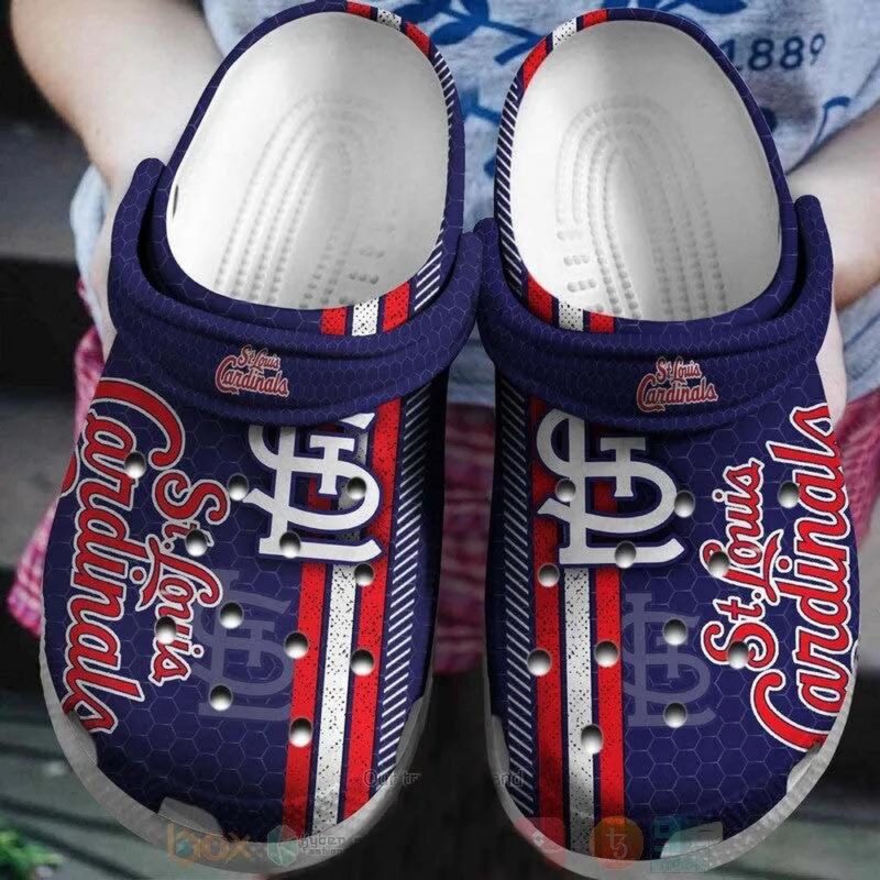 MLB St Louis Cardinals Crocs Clog Red White For Fan Baseball