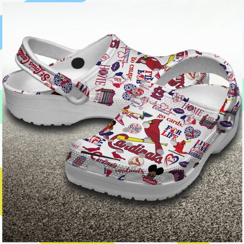 MLB St. Louis Cardinals Crocs Shoes Gifts For Fans Crocs