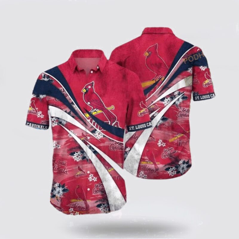 MLB St Louis Cardinals Hawaiian Shirt Immerse Yourself In Tropical Style For Fans