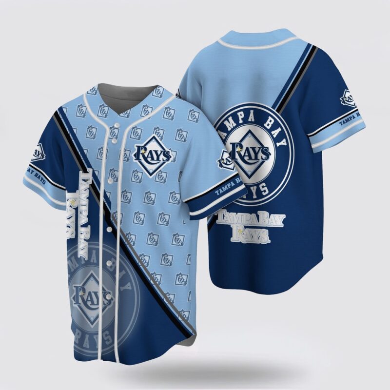 MLB Tampa Bay Rays Baseball Jersey Simple Design For Fans Jersey